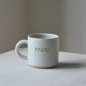 Kop “PAUSE” Julie Damhus Studio – Mint