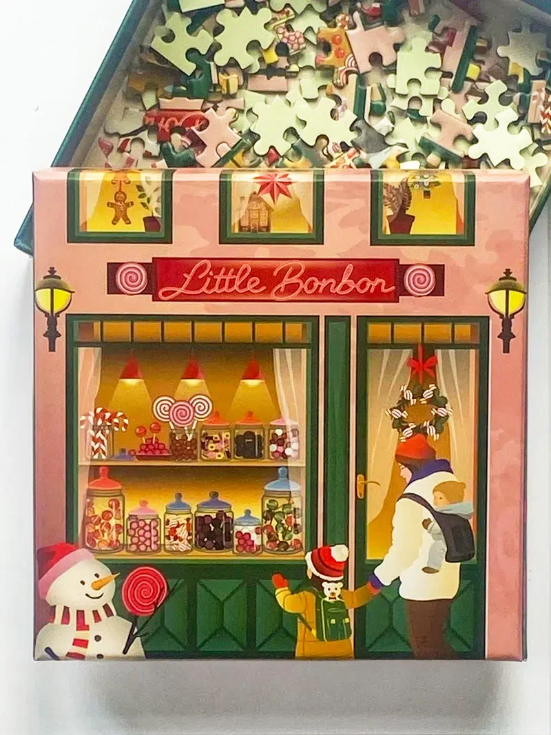 Puslespil fra VISSEVASSE - Little Bon Bon (150 brikker) Puslespil fra VISSEVASSE - Little Bon Bon (150 brikker) - Billede 2